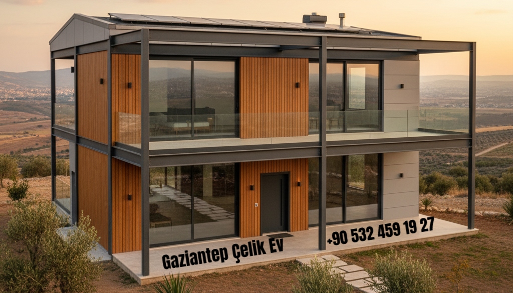 Gaziantep'te Dayanıklı ve Modern Çelik Ev Seçenekleri