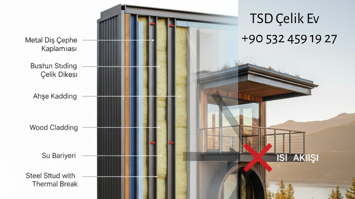 Çelik Evlerde Isı Yalıtımı Nasıl Yapılır