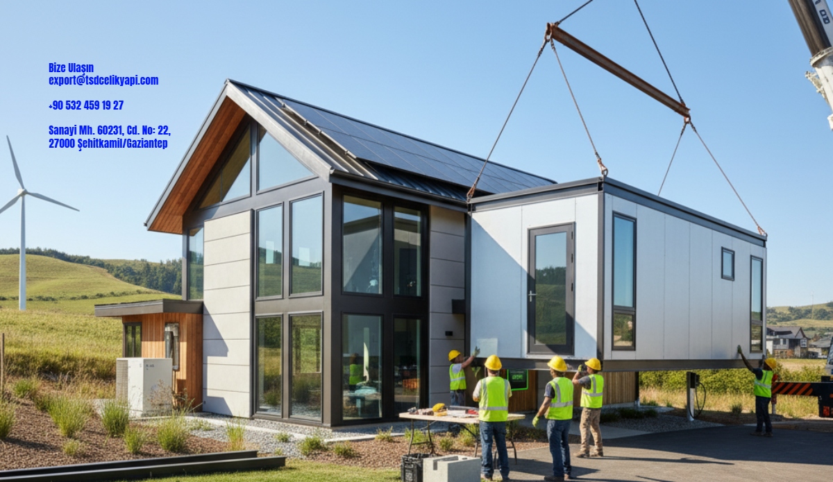 Çelik Ev Projelerinde Modüler Genişletme İmkânı