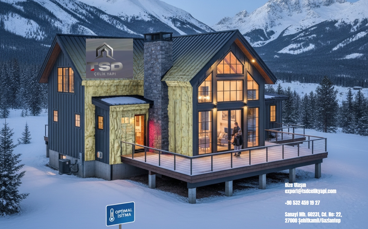 Çelik Evde Isı Kaybını Önlemenin Pratik Yolları