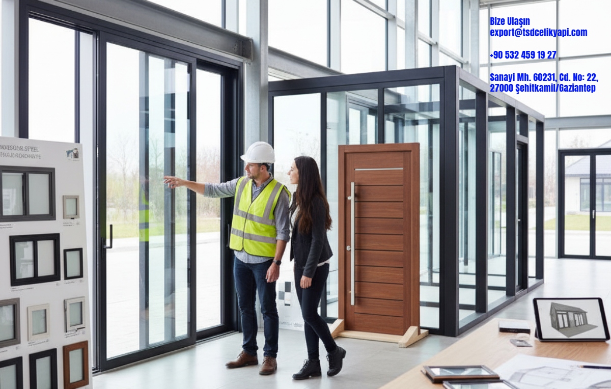 Çelik Evlerde Pencere ve Kapı Seçimi Nasıl Olmalı